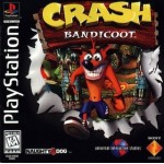 Crash Bandicoot - [Black Label] art work – video game for PS1