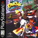 Crash Bandicoot Warped art work – video game for PS1