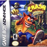 Crash Bandicoot the Huge Adventure art work – 3D platformer for Nintendo Game Boy Advance
