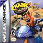 Crash Nitro Kart art work – 3D platformer for Nintendo Game Boy Advance