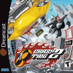 Crazy Taxi 2 art work for the sega DreamCast