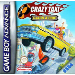 Crazy Taxi Catch a Ride art work – action game for Nintendo Game Boy Advance