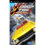Crazy Taxi Fare Wars art work – video game for PlayStation Portable