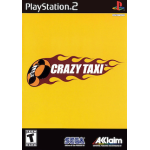 Crazy Taxi art work – video game for PlayStation 2