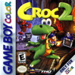 Croc 2 Game Boy Color box art – old GBC game trade in