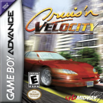 Cruis'n Velocity art work – action game for Nintendo Game Boy Advance