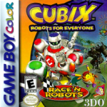 Cubix Robots for Everyone Race N Robots Game Boy Color box art – old GBC game trade in