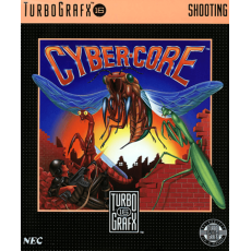 Cyber Core TurboGrafx-16 game - retro game for console