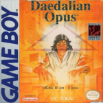 Daedalian Opus Game Boy box art – classic retro game for GameBoy