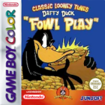 Daffy Duck Fowl Play Game Boy Color box art – old GBC game trade in