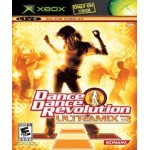 Dance Dance Revolution Ultramix 3 Xbox box art – used Xbox game trade in