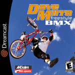 Dave Mirra Freestyle BMX art work for the sega DreamCast