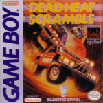 Dead Heat Scramble Game Boy box art – classic retro game for GameBoy