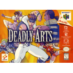 Deadly Arts N64 box art – retro game for Nintendo 64