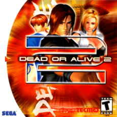 Dead or Alive 2 art work for the sega DreamCast