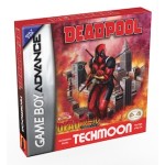 Deadpool art work – action game for Nintendo Game Boy Advance