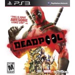 Deadpool art work – video game for PlayStation 3