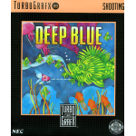 Deep Blue TurboGrafx-16 game - retro game for console
