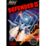 Defender II NES box art – classic 8-bit game for Nintendo NES