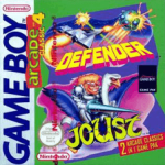 Arcade Classic 4: Defender and Joust Game Boy box art – classic retro game for GameBoy