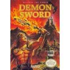 Demon Sword NES box art – classic 8-bit game for Nintendo NES