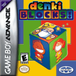 Denki Blocks art work – action game for Nintendo Game Boy Advance