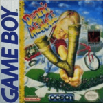 Dennis the Menace Game Boy box art – classic retro game for GameBoy