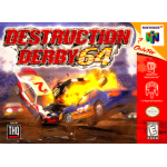 Destruction Derby 64 N64 box art – retro game for Nintendo 64