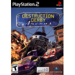 Destruction Derby Arenas art work – video game for PlayStation 2