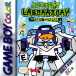 Dexter's Laboratory Robot Rampage Game Boy Color box art – old GBC game trade in