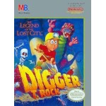 Digger T Rock The Legend of the Lost City NES box art – classic 8-bit game for Nintendo NES
