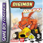 Digimon Racing art work – action game for Nintendo Game Boy Advance