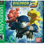 Digimon World 3 [Greatest Hits] art work – video game for PS1