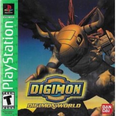 Digimon World [Greatest Hits] art work – video game for PS1