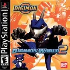 Digimon World 2 art work – video game for PS1