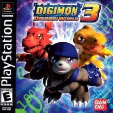 Digimon World 3 art work – video game for PS1