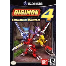 Digimon World 4 GameCube box art – action game for Nintendo GameCube