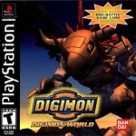 Digimon World art work – video game for PS1