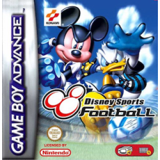 Disney Sports Soccer art work – action game for Nintendo Game Boy Advance