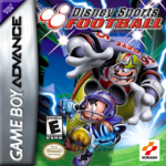 Disney Sports Football art work – action game for Nintendo Game Boy Advance