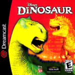 Disney's Dinosaur art work for the sega DreamCast
