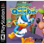 Donald Duck Going Quackers art work – video game for PS1