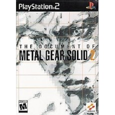 Document of Metal Gear Solid 2 art work – video game for PlayStation 2