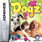 Dogz 2 art work – action game for Nintendo Game Boy Advance