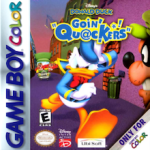 Donald Duck Going Quackers Game Boy Color box art – old GBC game trade in