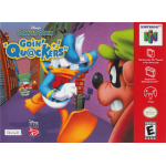 Donald Duck Going Quackers N64 box art – retro game for Nintendo 64