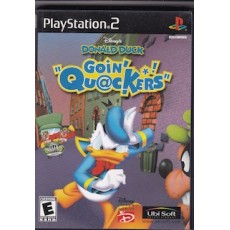 Donald Duck Going Quackers art work – video game for PlayStation 2