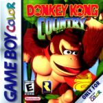 Donkey Kong Country Game Boy Color box art – old GBC game trade in