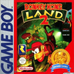 Donkey Kong Land 2 Game Boy box art – classic retro game for GameBoy