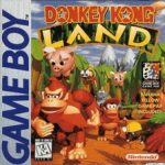 Donkey Kong Land Game Boy box art – classic retro game for GameBoy